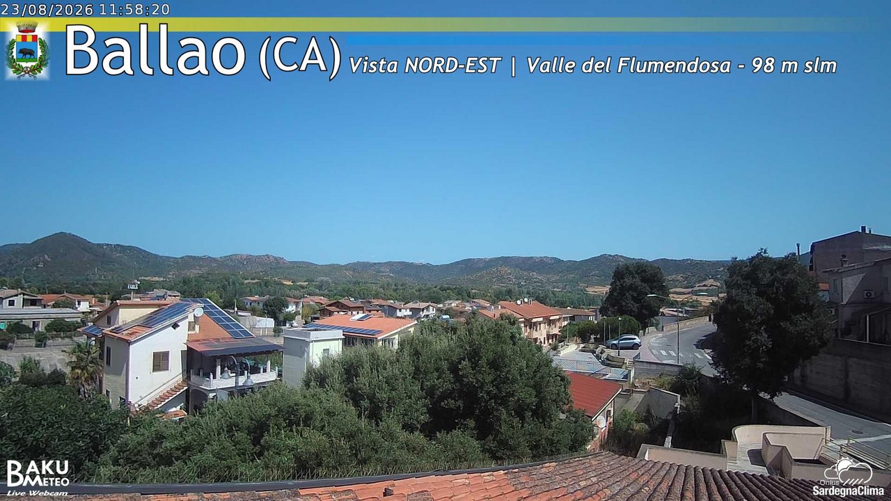 view from Ballao on 2026-08-23
