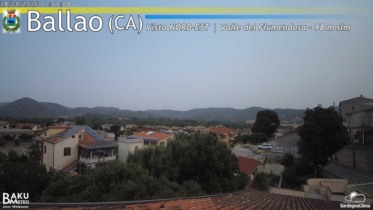 view from Ballao on 2026-08-28