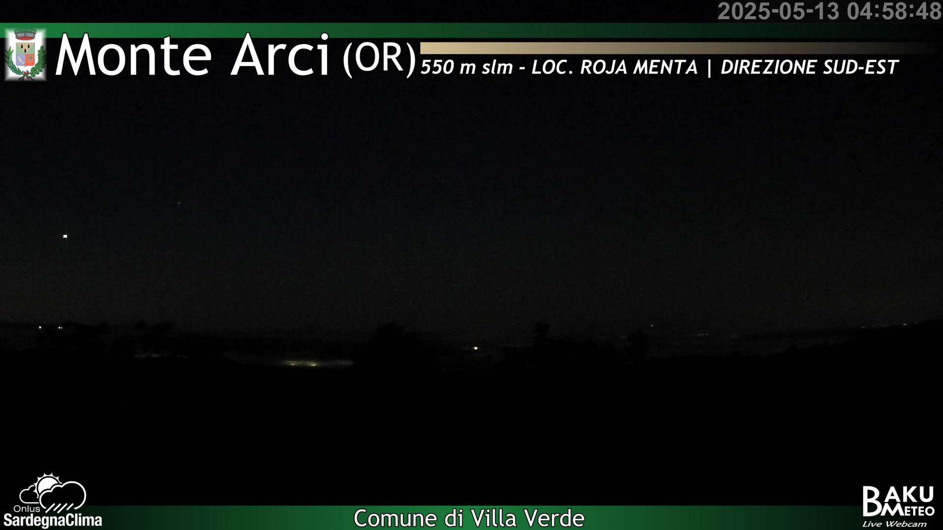time-lapse frame, Roja Menta webcam