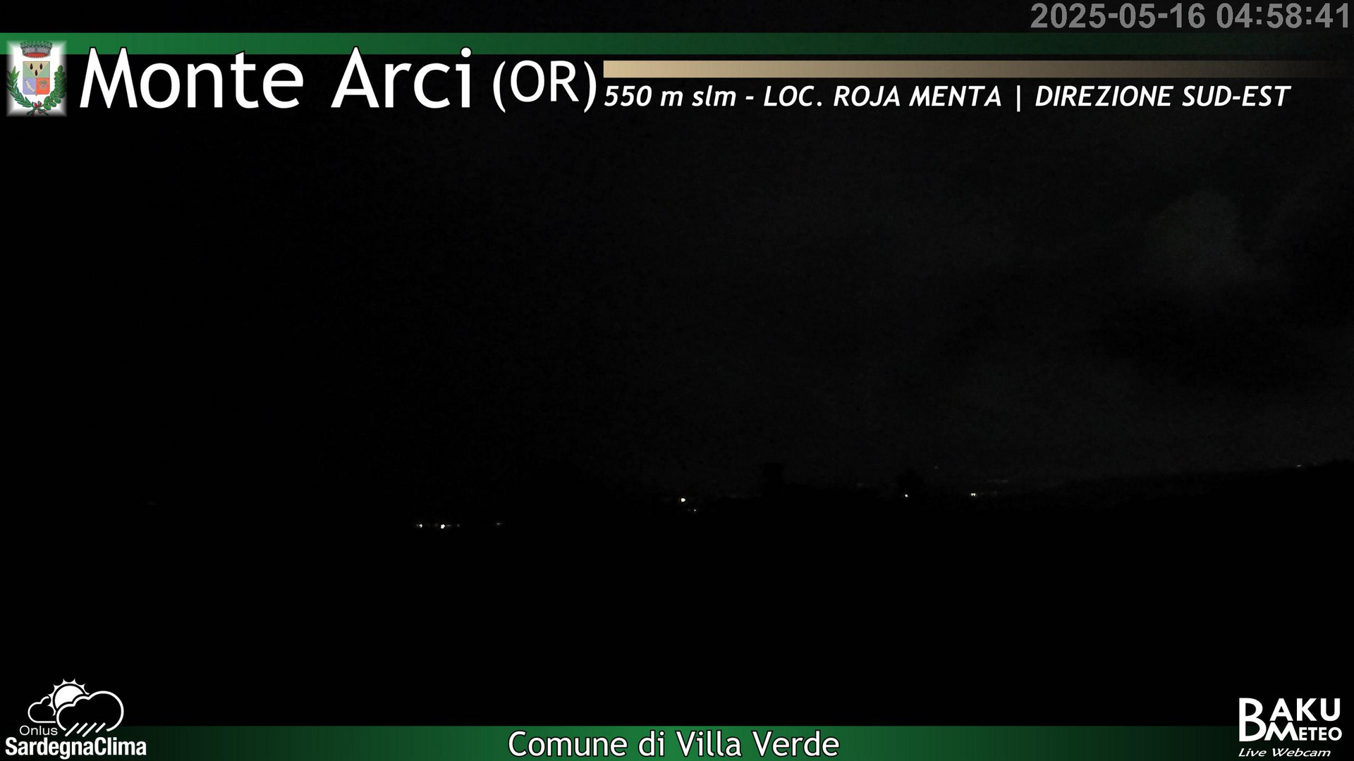 time-lapse frame, Roja Menta webcam