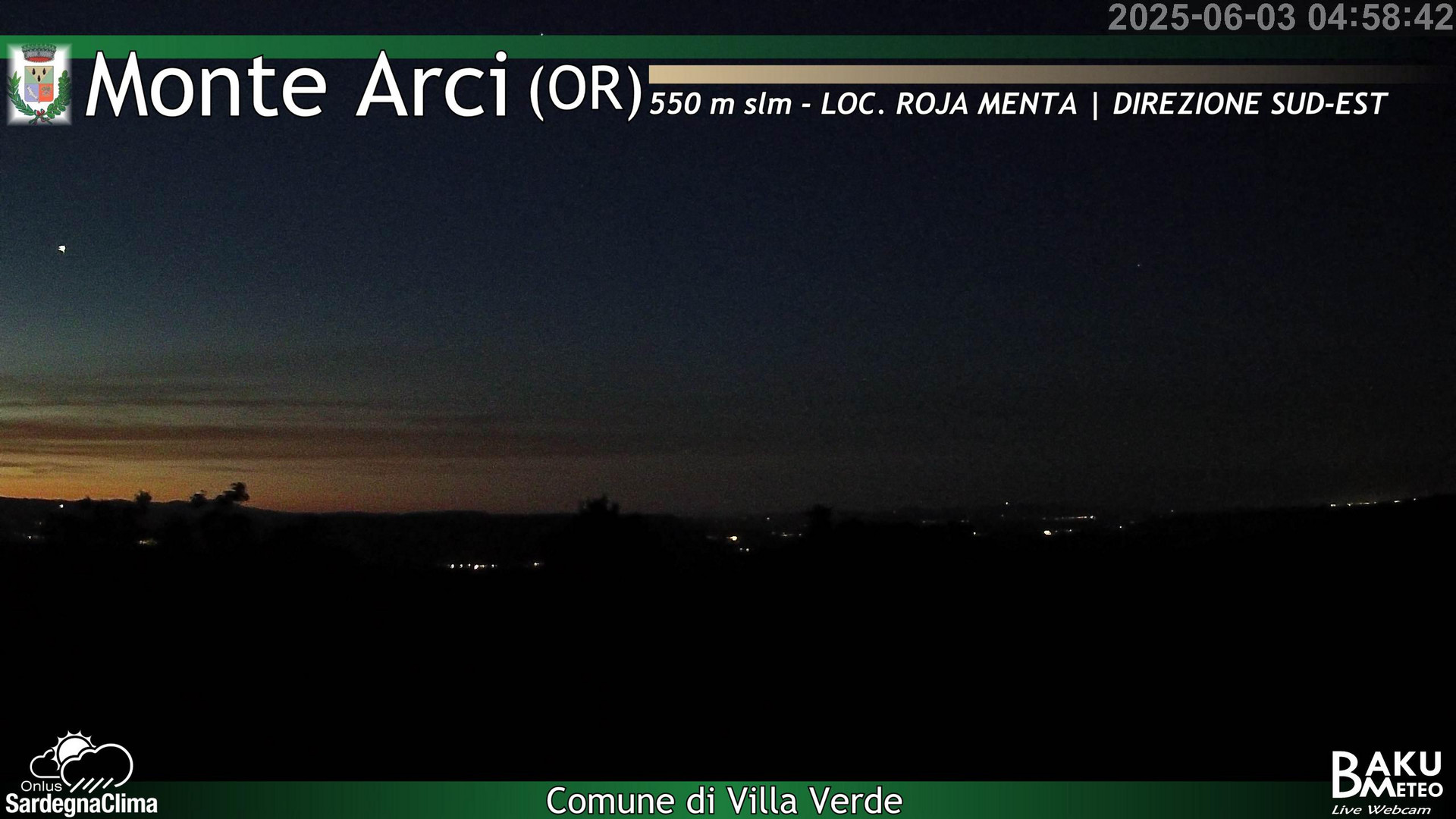time-lapse frame, Roja Menta webcam