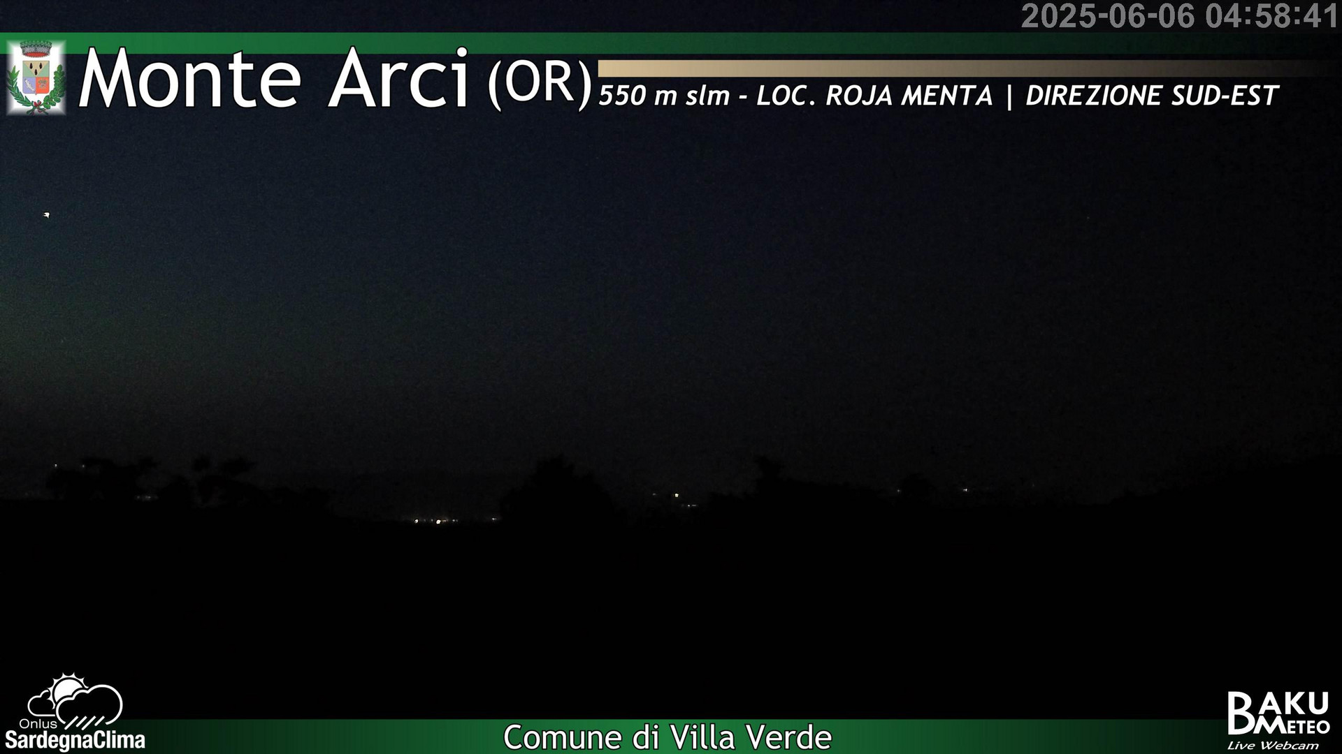 time-lapse frame, Roja Menta webcam