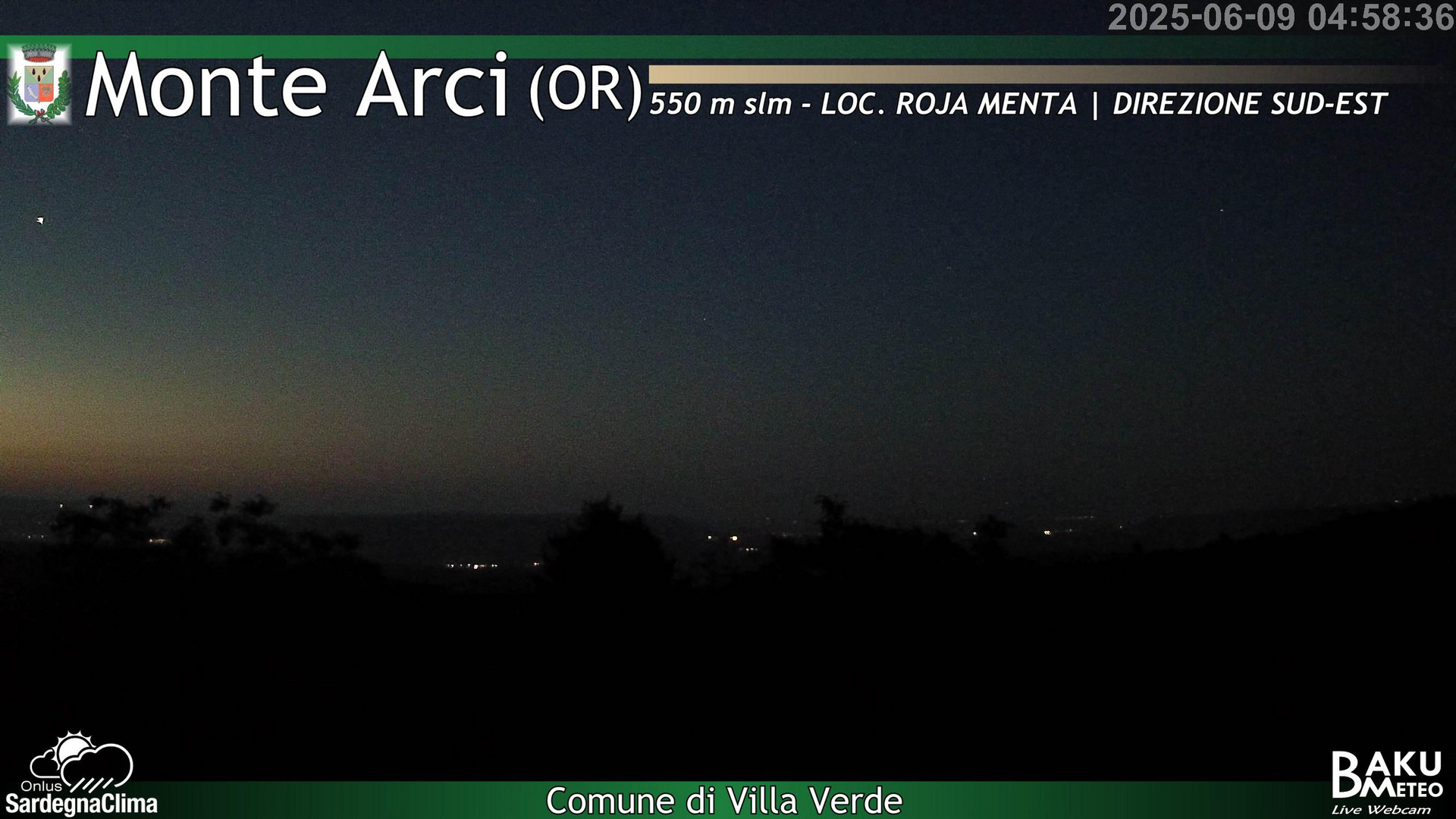 time-lapse frame, Roja Menta webcam