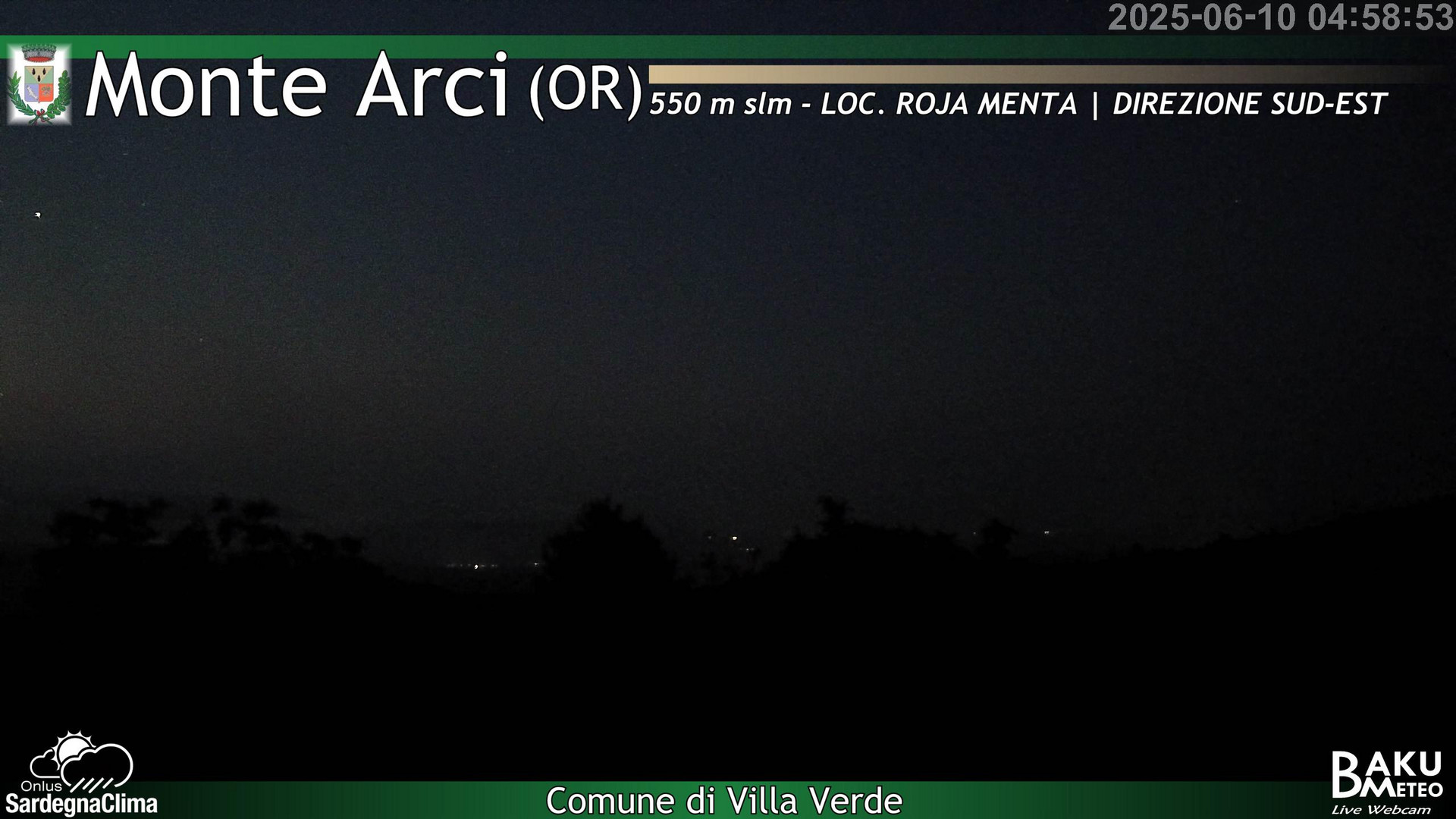 time-lapse frame, Roja Menta webcam