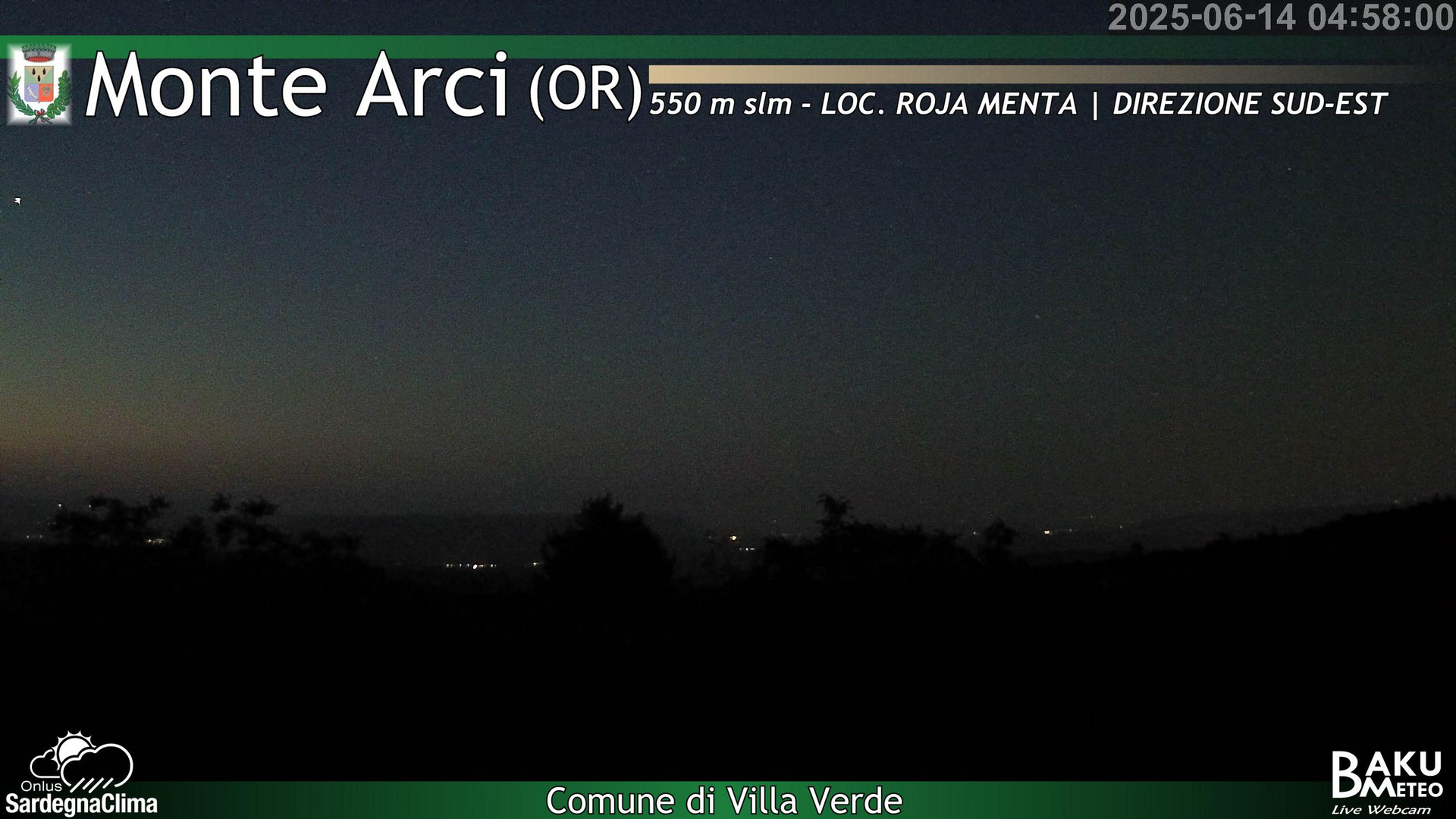time-lapse frame, Roja Menta webcam