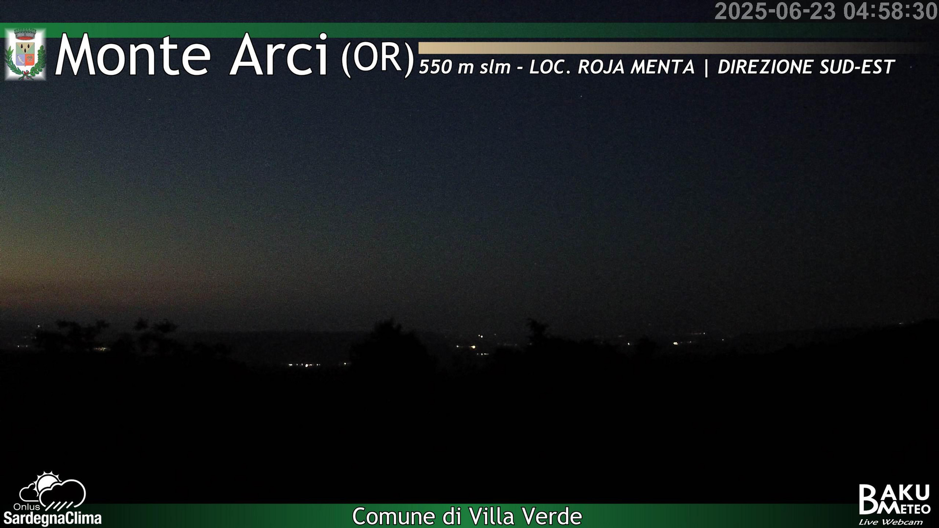time-lapse frame, Roja Menta webcam