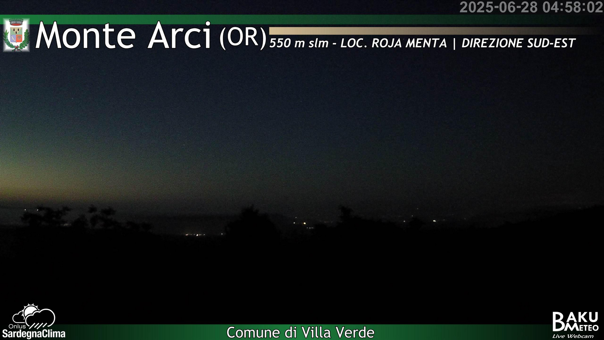 time-lapse frame, Roja Menta webcam