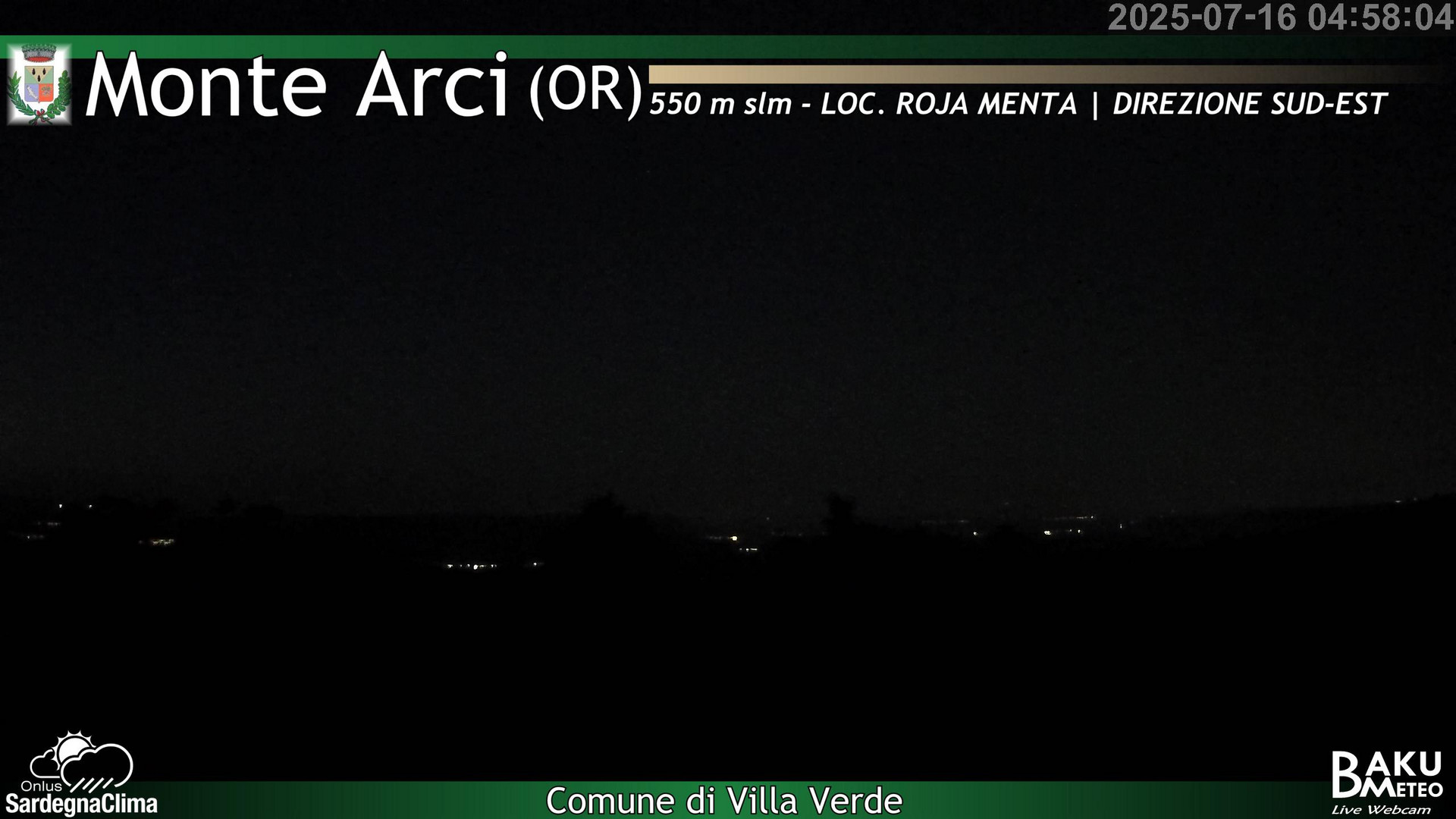 time-lapse frame, Roja Menta webcam