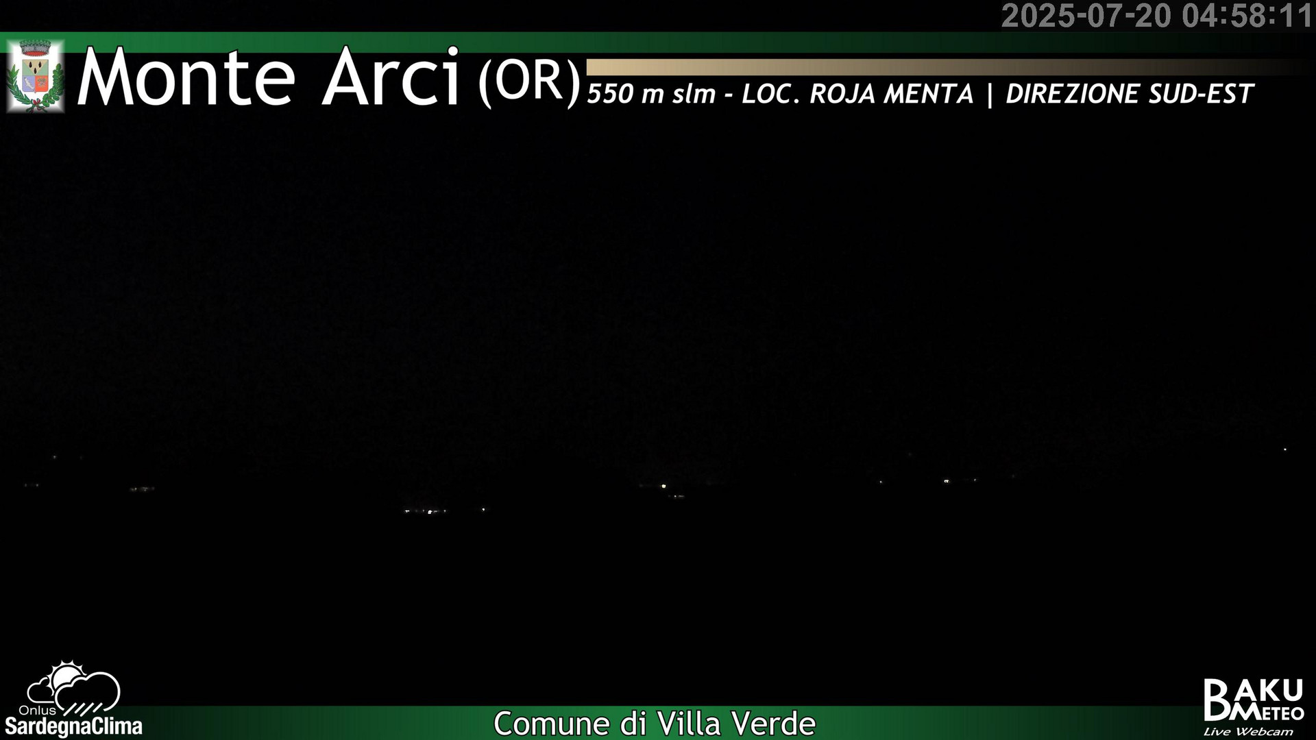 time-lapse frame, Roja Menta webcam