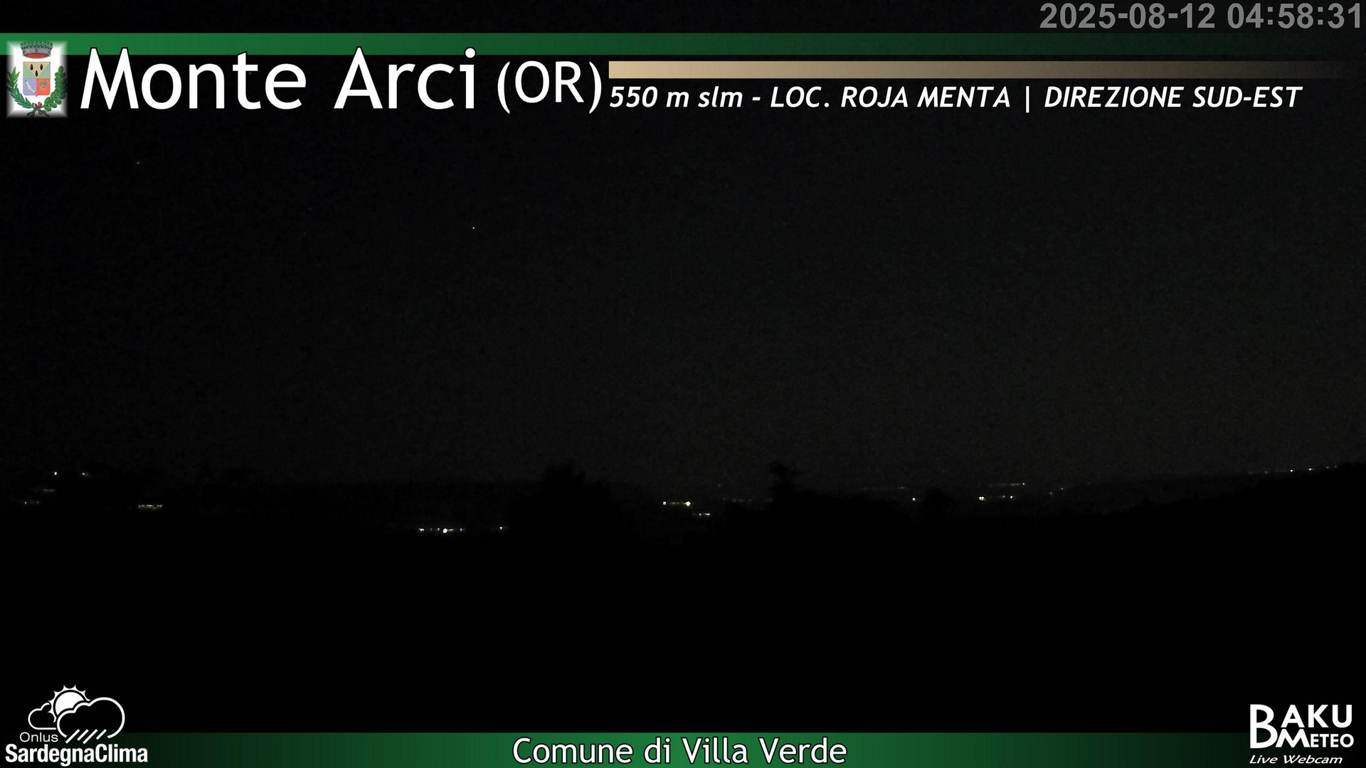 time-lapse frame, Roja Menta webcam