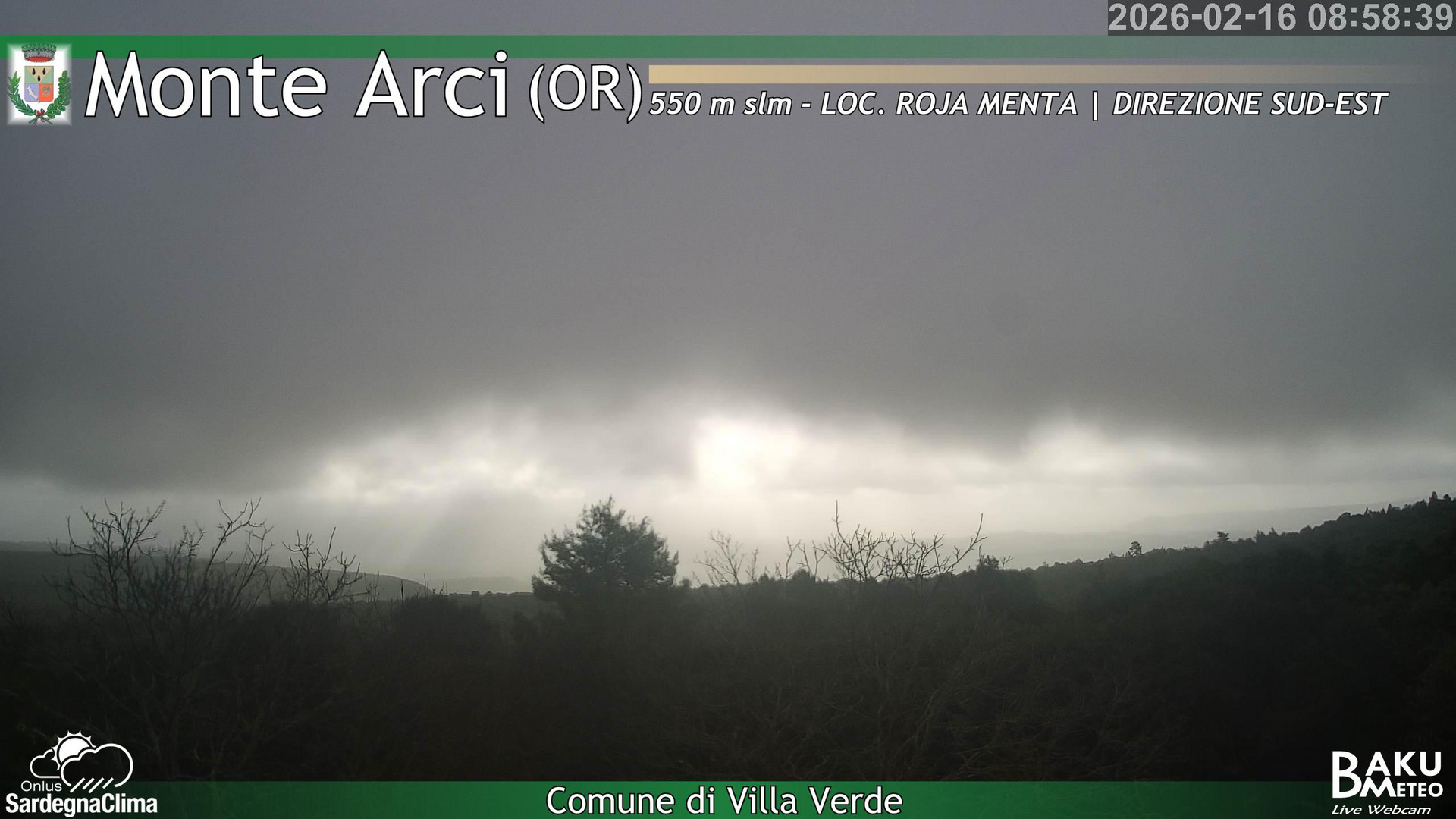 time-lapse frame, Roja Menta webcam