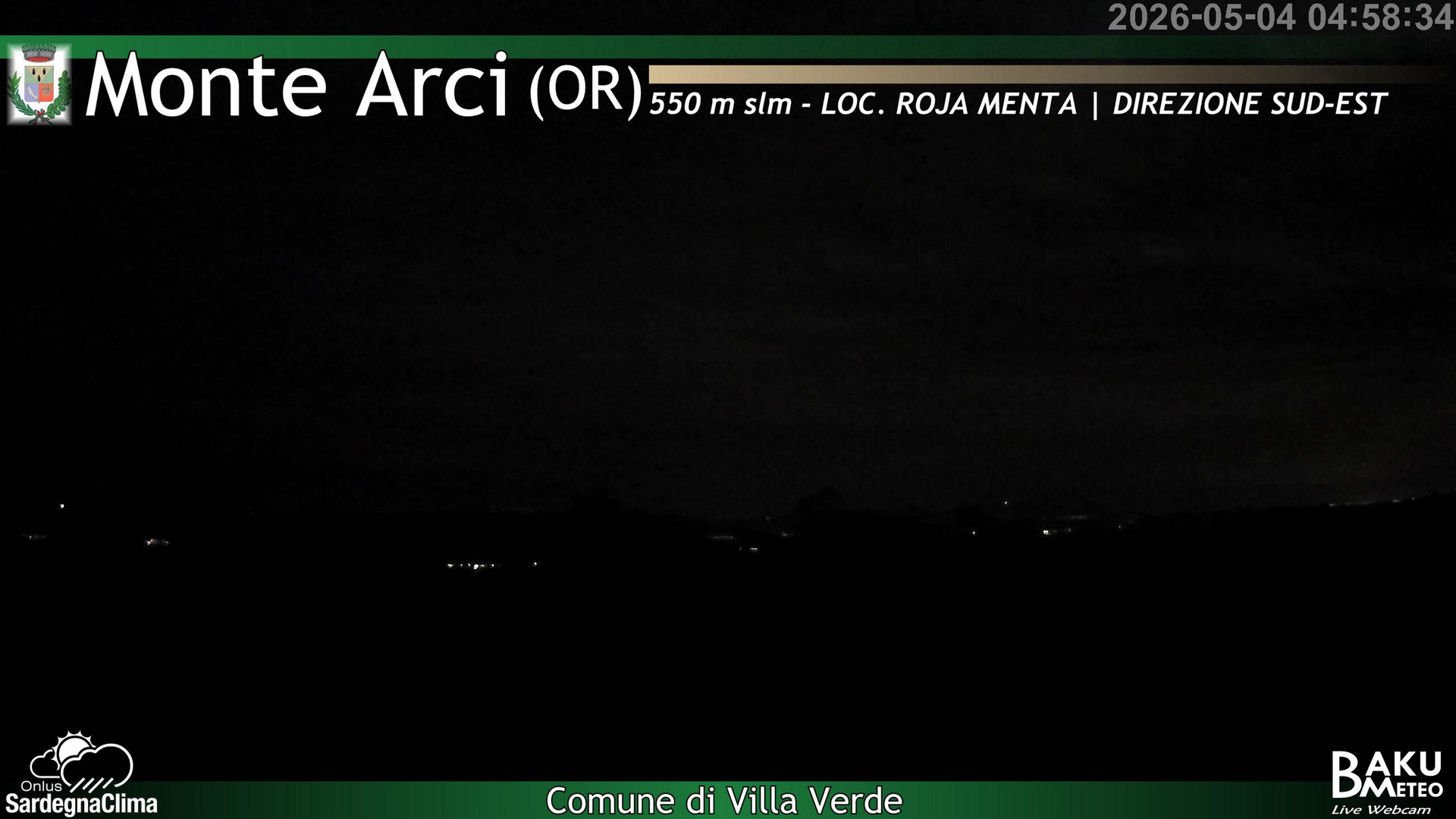 time-lapse frame, Roja Menta webcam