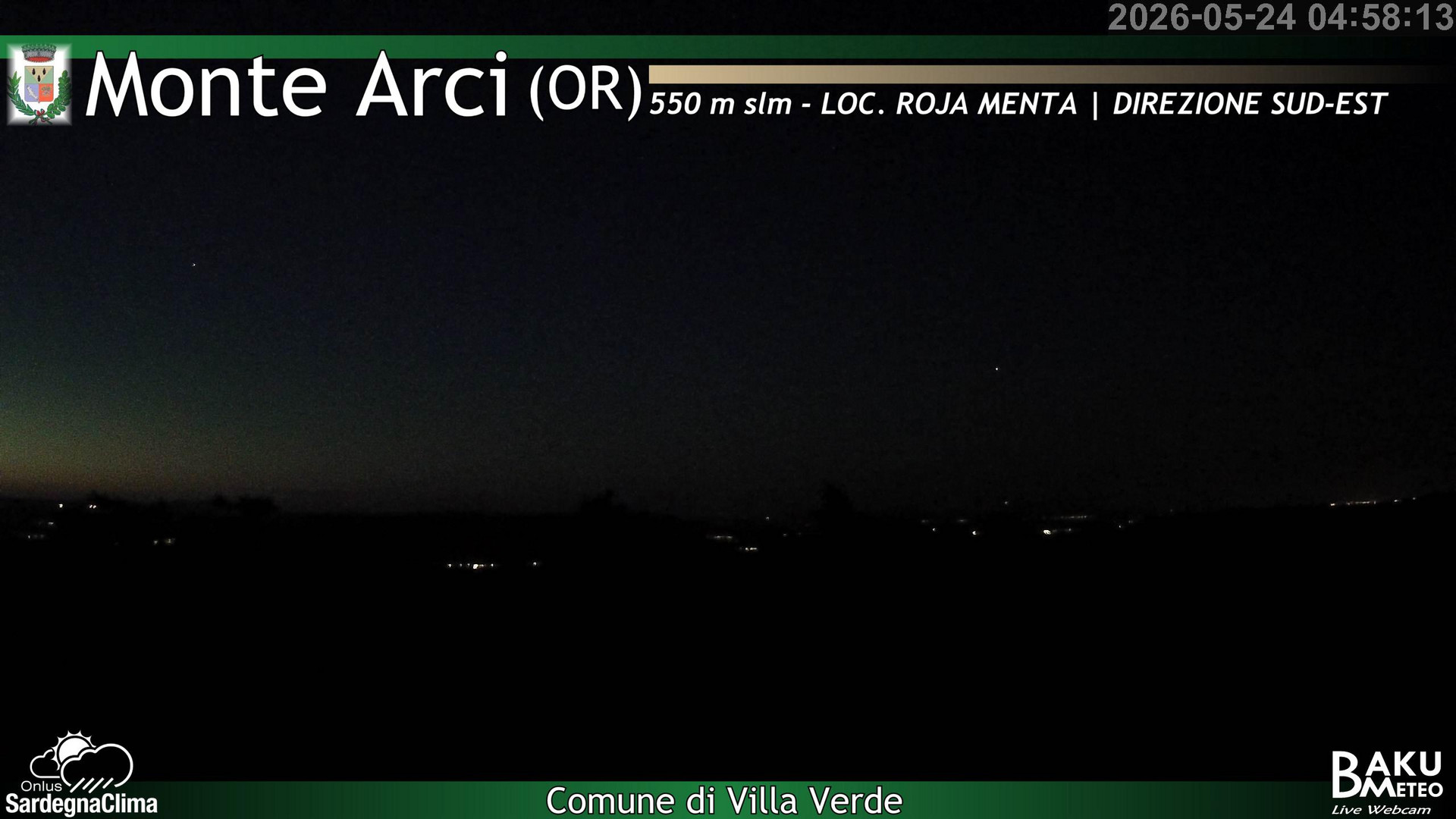 time-lapse frame, Roja Menta webcam