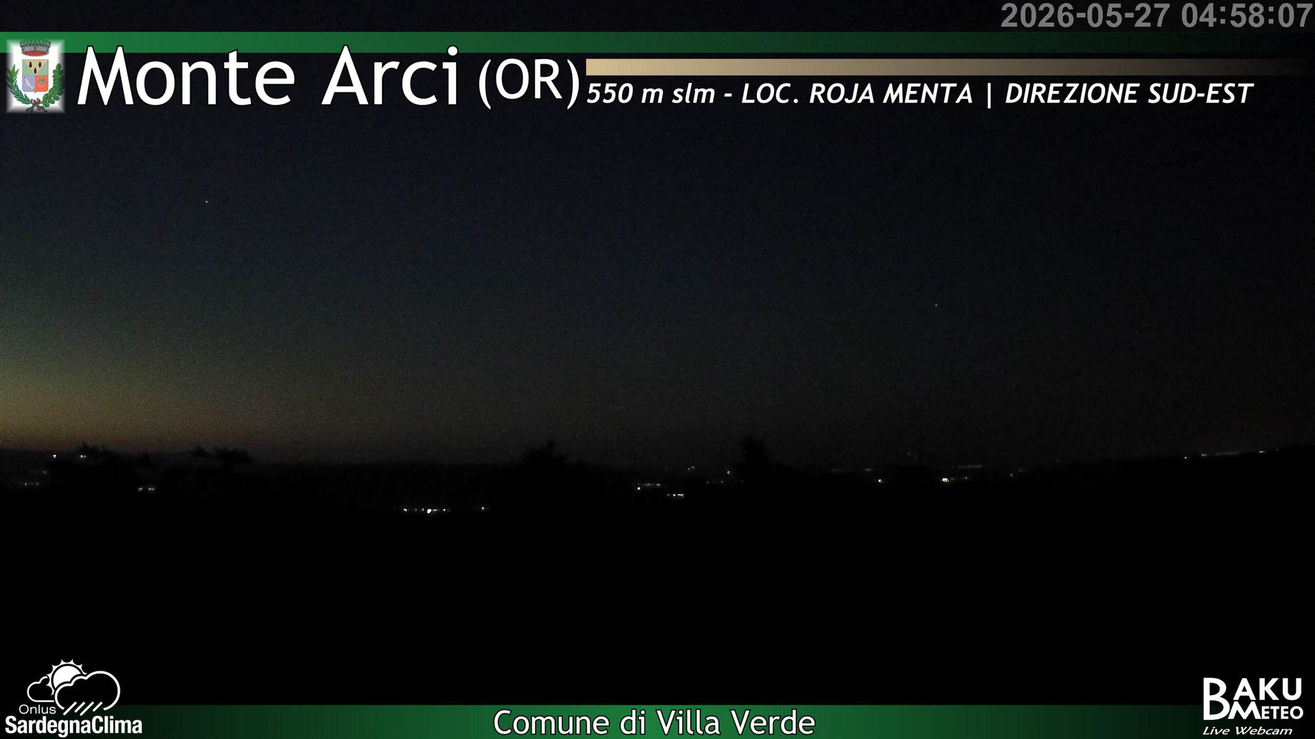 time-lapse frame, Roja Menta webcam