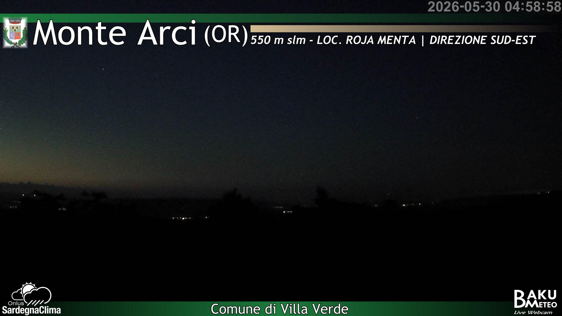 time-lapse frame, Roja Menta webcam