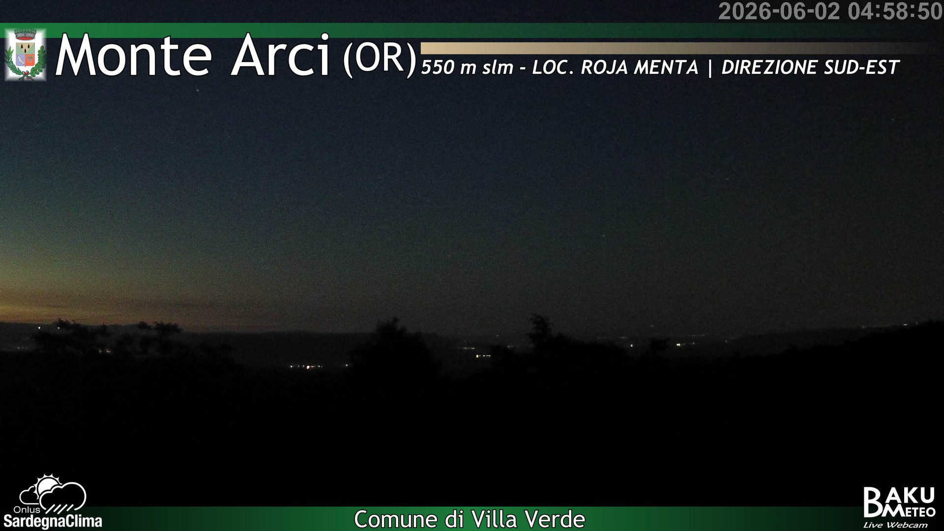 time-lapse frame, Roja Menta webcam