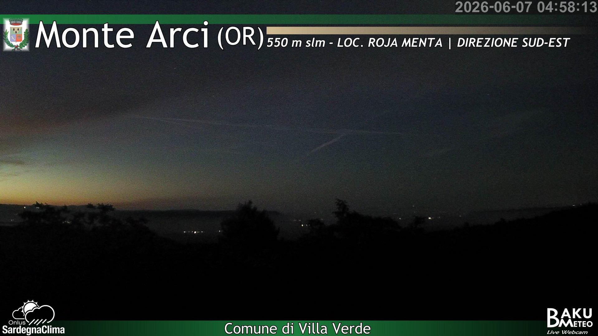time-lapse frame, Roja Menta webcam