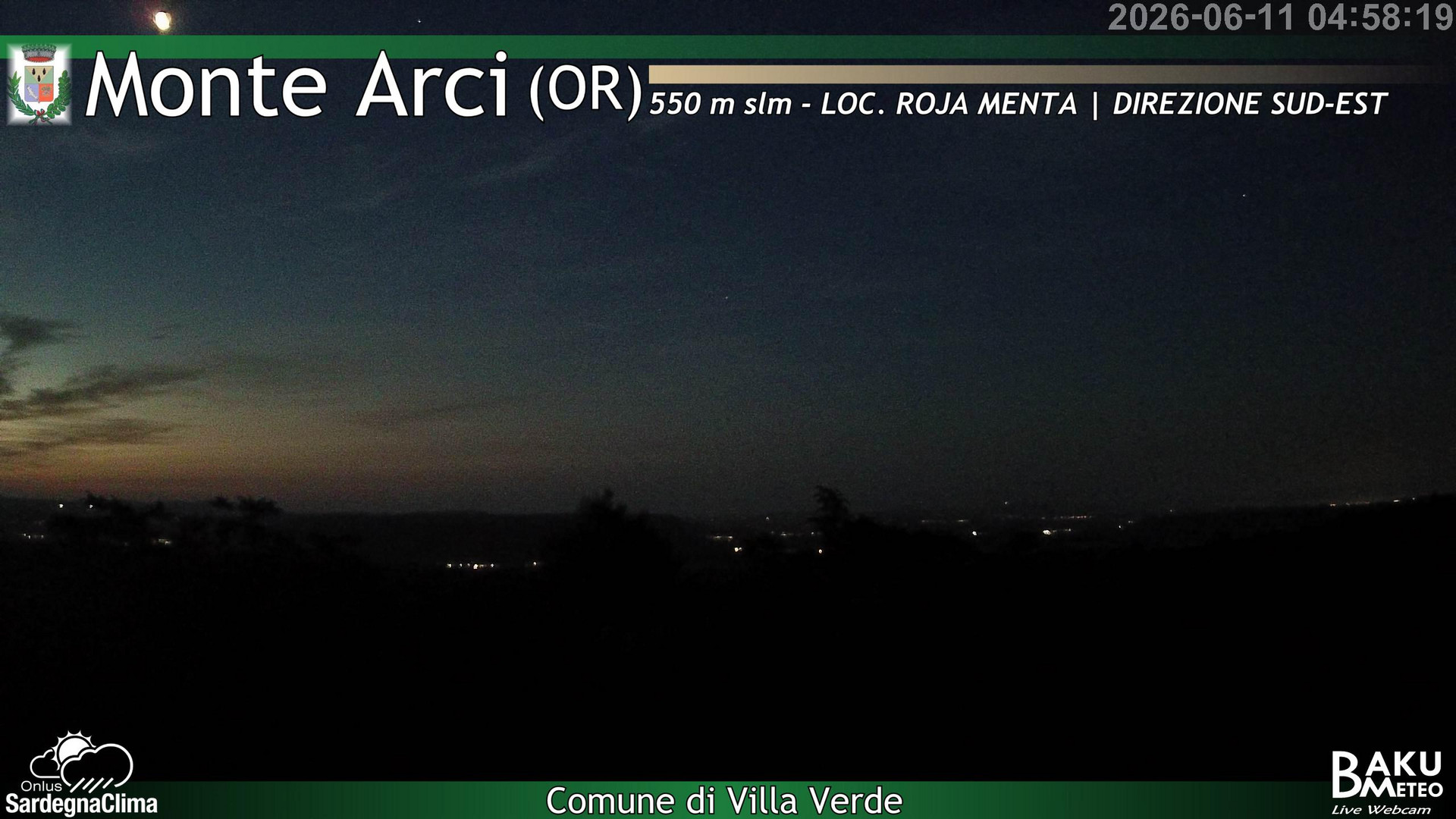 time-lapse frame, Roja Menta webcam