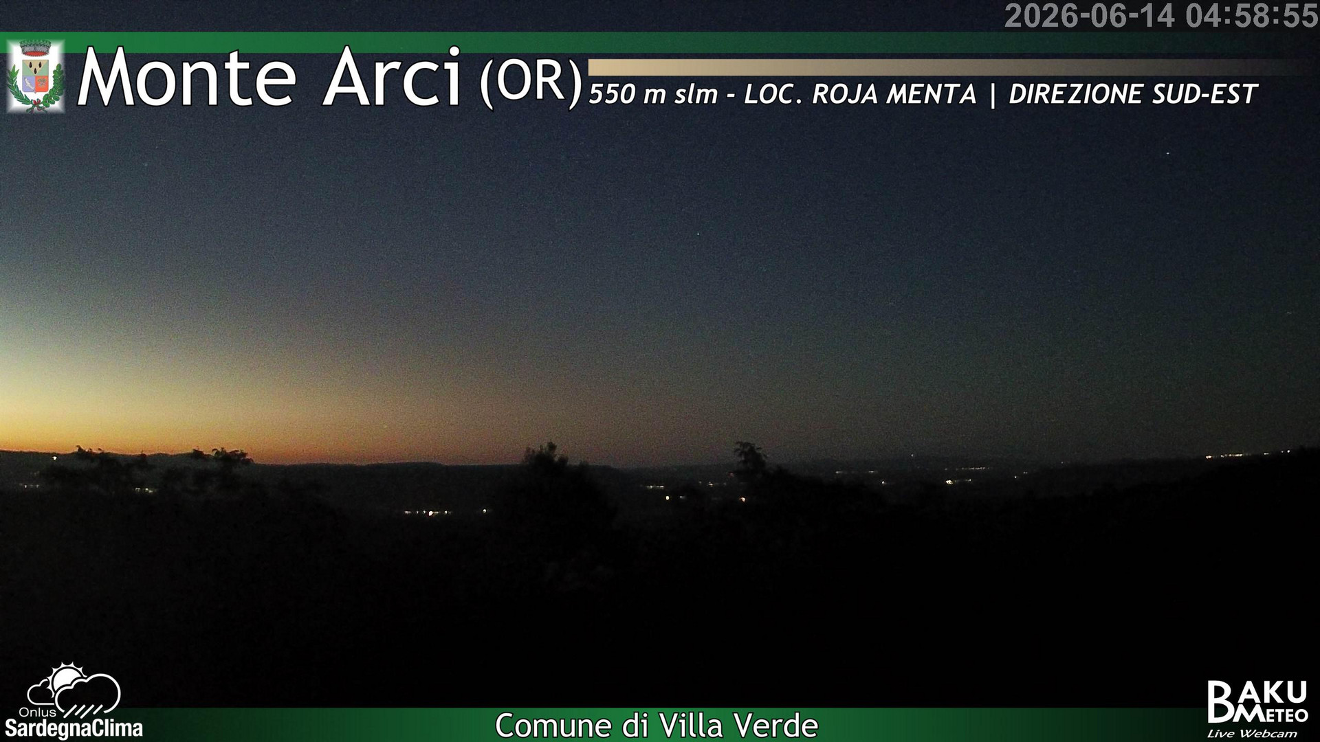 time-lapse frame, Roja Menta webcam
