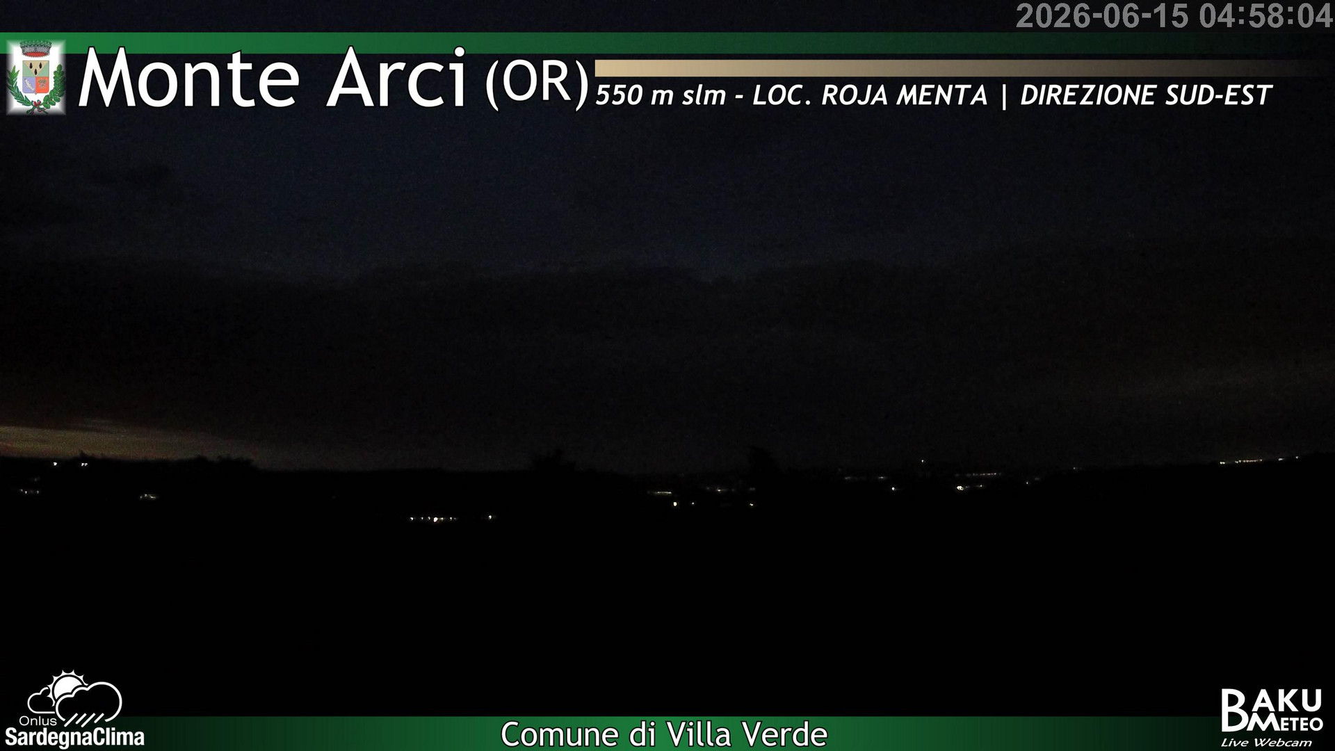 time-lapse frame, Roja Menta webcam