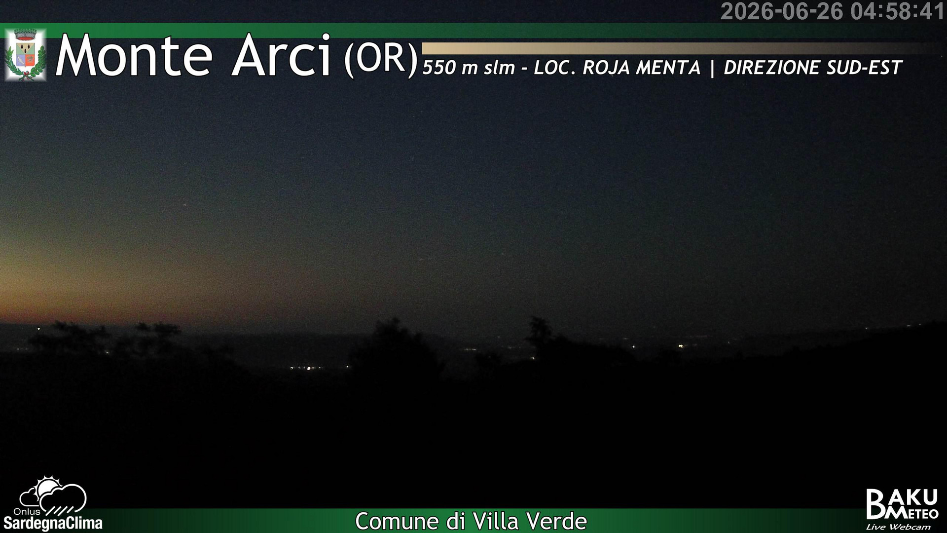 time-lapse frame, Roja Menta webcam