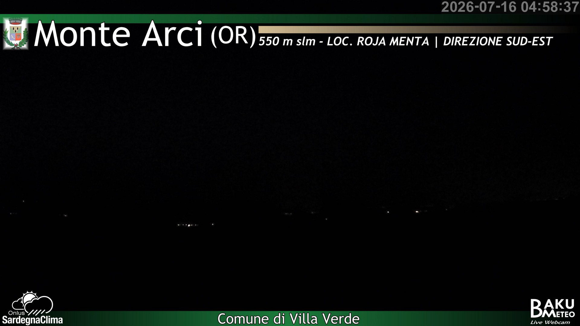 time-lapse frame, Roja Menta webcam