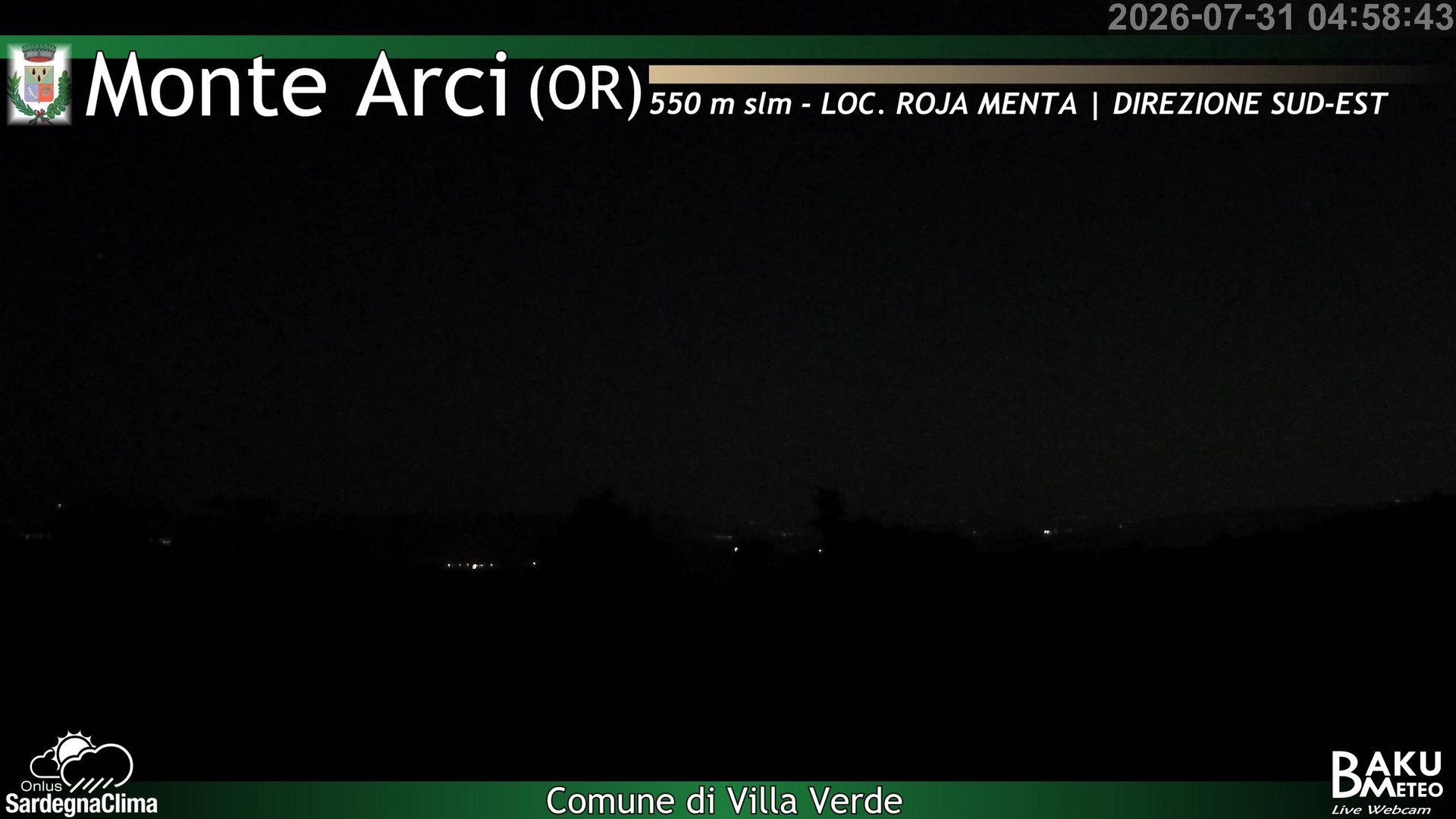 time-lapse frame, Roja Menta webcam