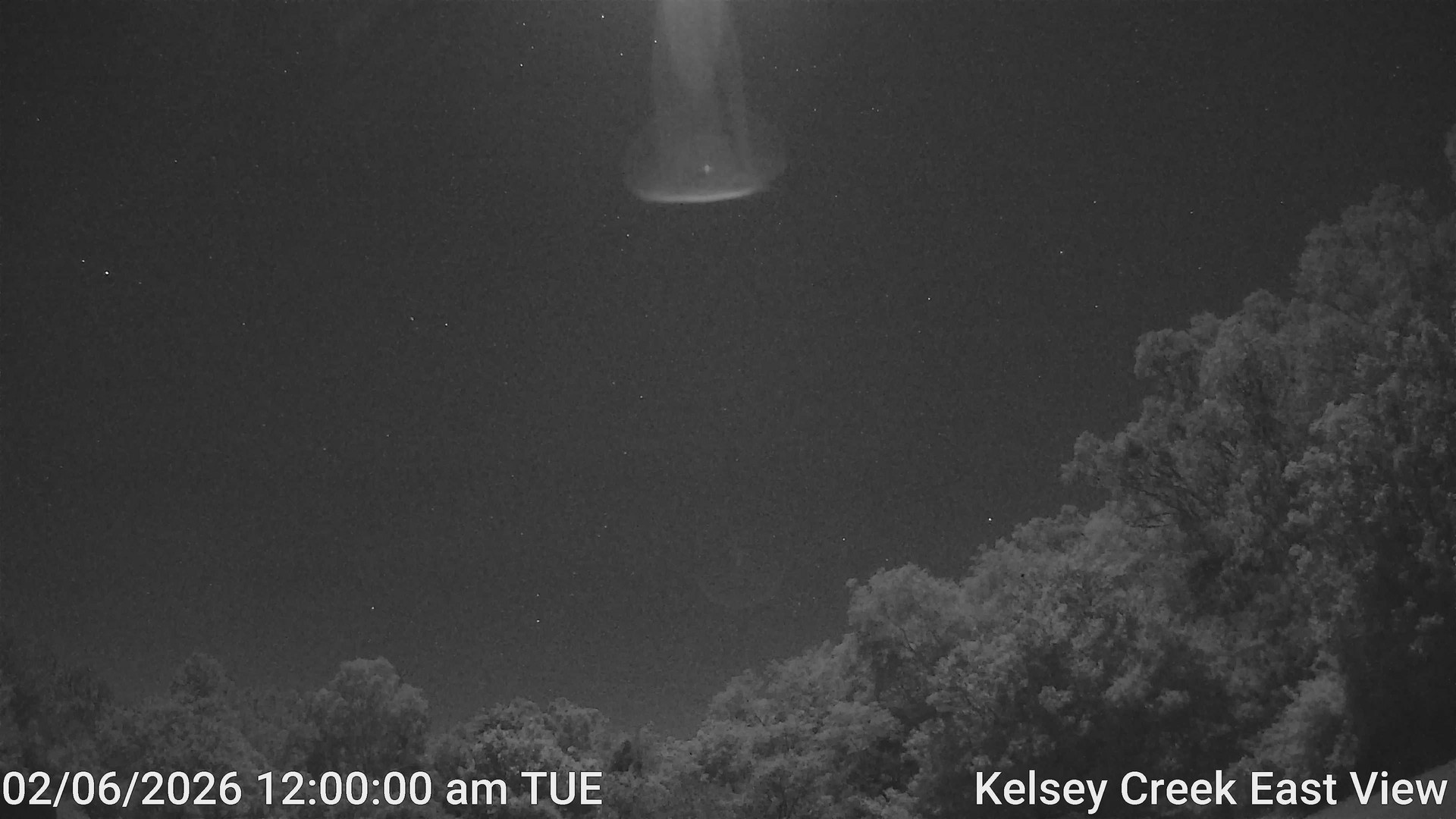 time-lapse frame, Kelsey Creek East View webcam