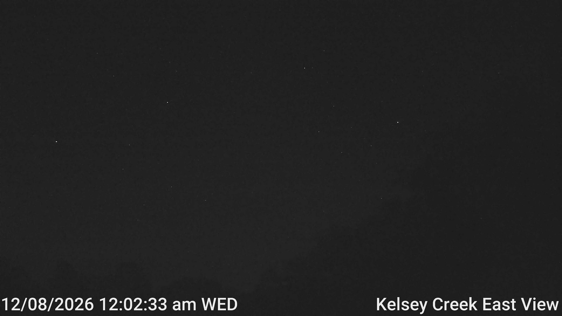 time-lapse frame, Kelsey Creek East View webcam
