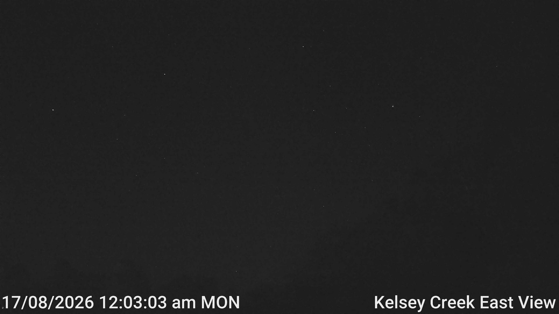 time-lapse frame, Kelsey Creek East View webcam