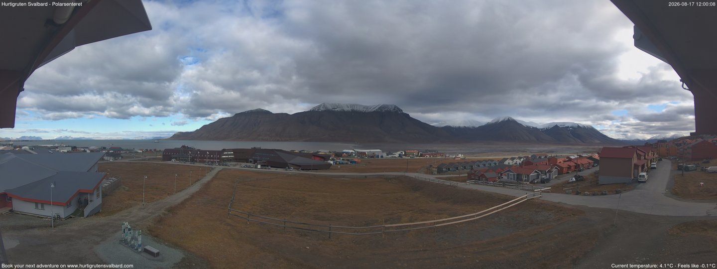 view from Hurtigruten Svalbard - Hiorthfjellet on 2026-08-17