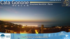 view from Cala Gonone Nord on 2026-06-17