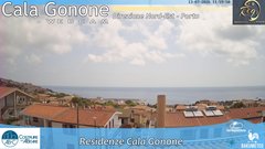 view from Cala Gonone Nord on 2026-07-13