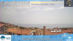 view from Cala Gonone Nord on 2026-07-21