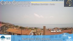 view from Cala Gonone Nord on 2026-07-23