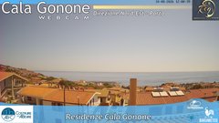 view from Cala Gonone Nord on 2026-08-10
