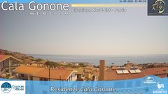 view from Cala Gonone Nord on 2026-08-16
