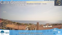 view from Cala Gonone Nord on 2026-08-25