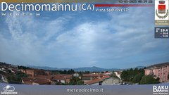 view from Decimomannu on 2025-05-03