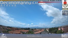 view from Decimomannu on 2025-05-05