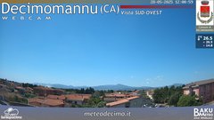 view from Decimomannu on 2025-05-28