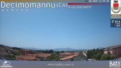 view from Decimomannu on 2025-06-16
