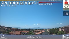 view from Decimomannu on 2025-06-22