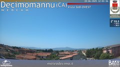 view from Decimomannu on 2025-06-28