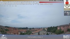 view from Decimomannu on 2026-05-04