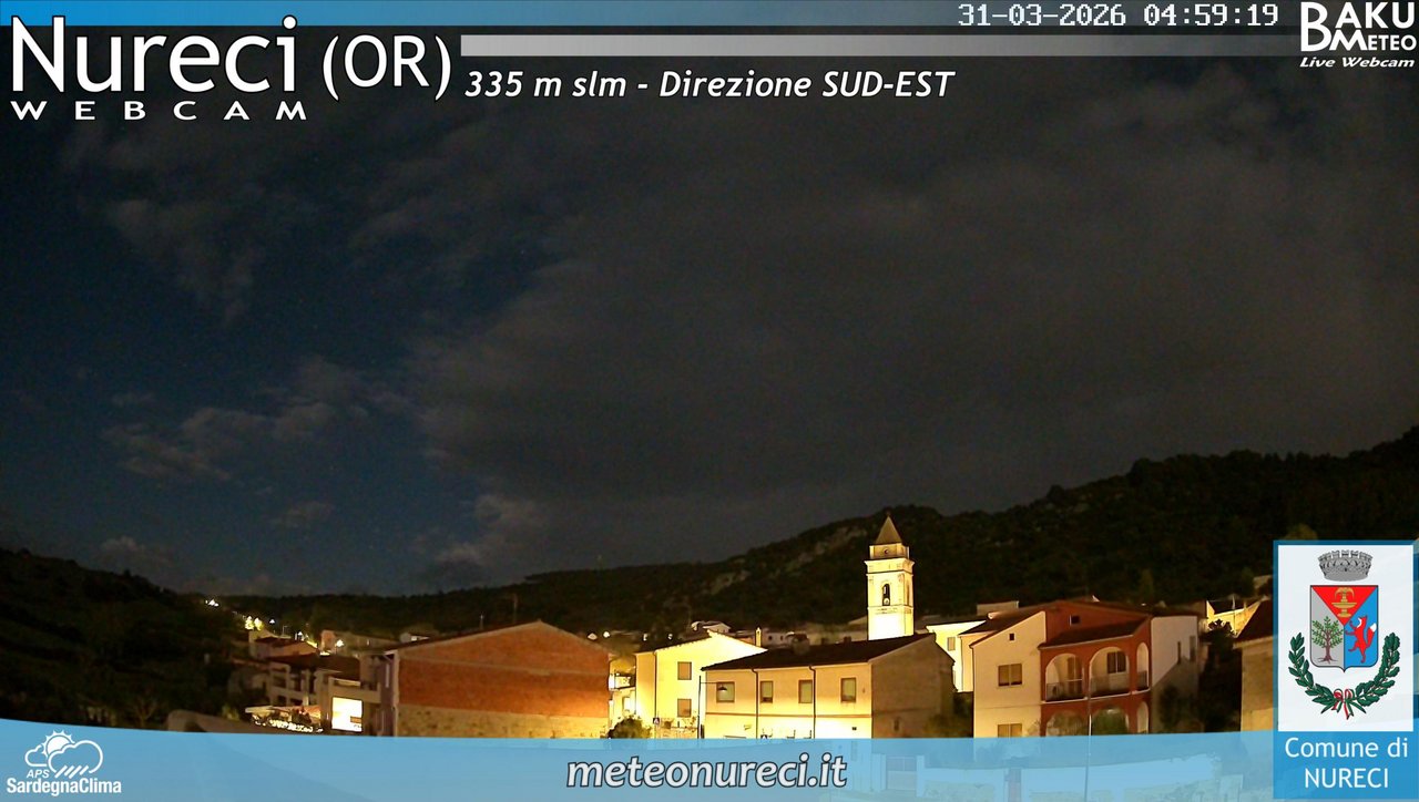 time-lapse frame, Nureci webcam