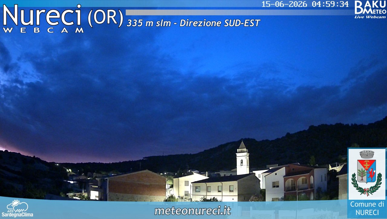 time-lapse frame, Nureci webcam