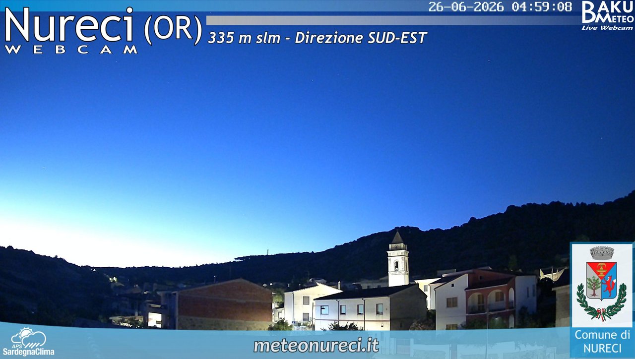 time-lapse frame, Nureci webcam