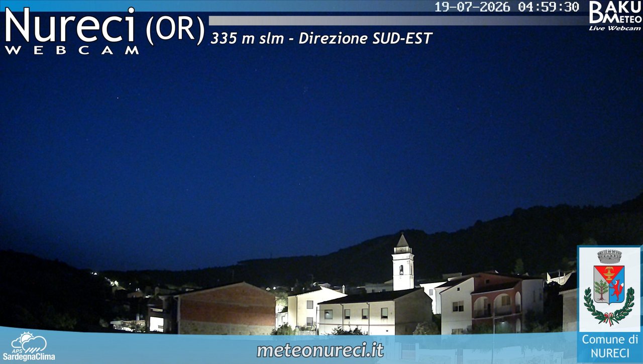 time-lapse frame, Nureci webcam