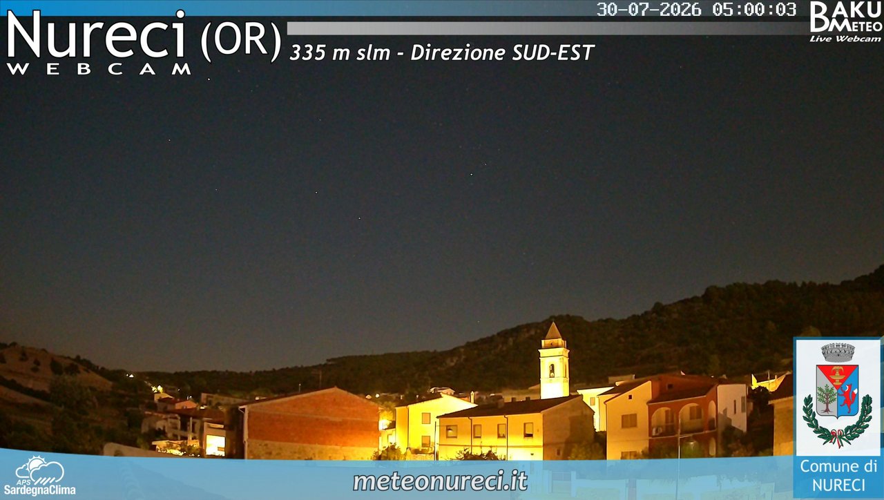 time-lapse frame, Nureci webcam